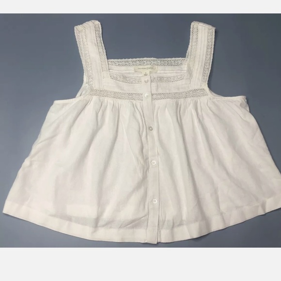 Treasure & Bond Tops - Treasure and bond white tank